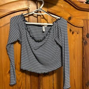 H&M large off shoulder top